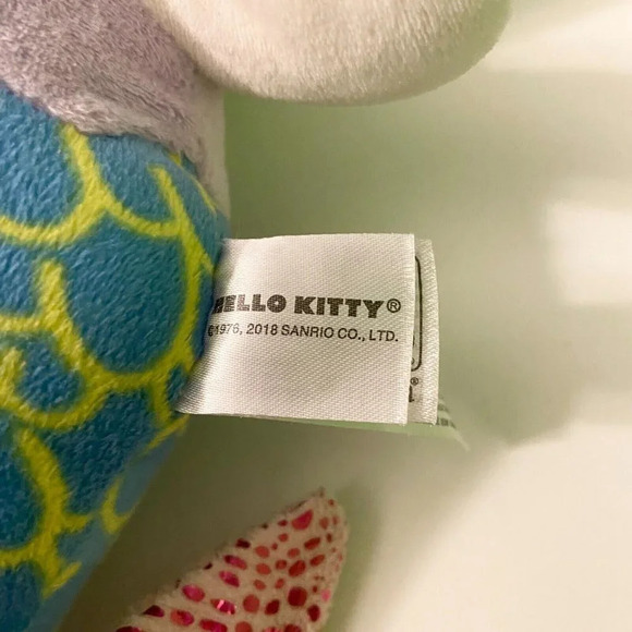 Hello Kitty Sanrio 12 Inch Mermaid Plush  Stuffed Animal Toy - Picture 6 of 13